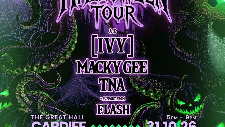 Poster: Cardiff 16+ Halloween Rave, Cardiff