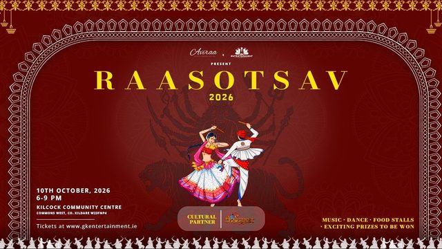 Poster: Raasotsav 2026 – A Pre-Navratri Celebration, Dublin