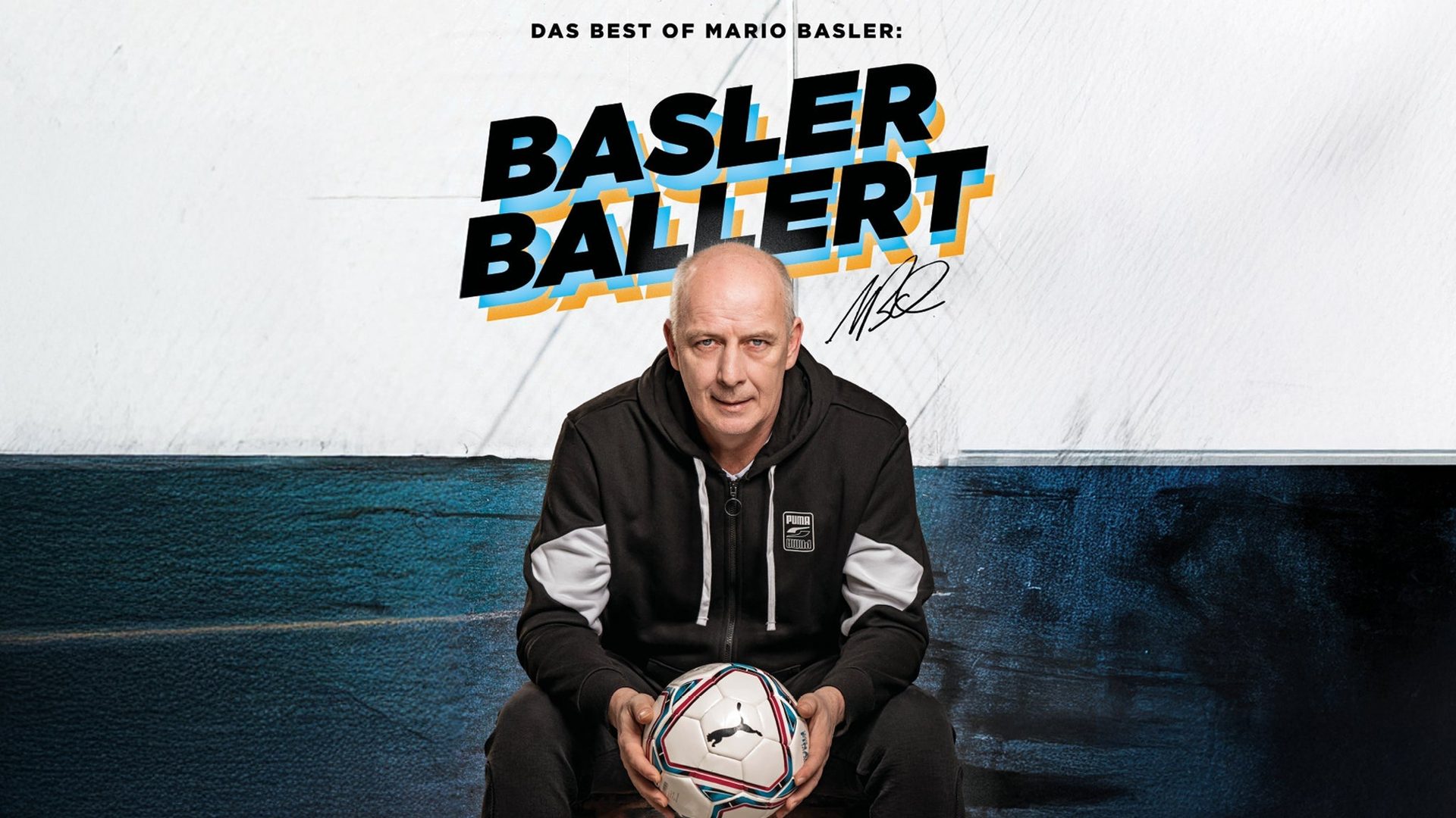 Poster: Mario Basler - Basler Ballert - Best of, Wuppertal