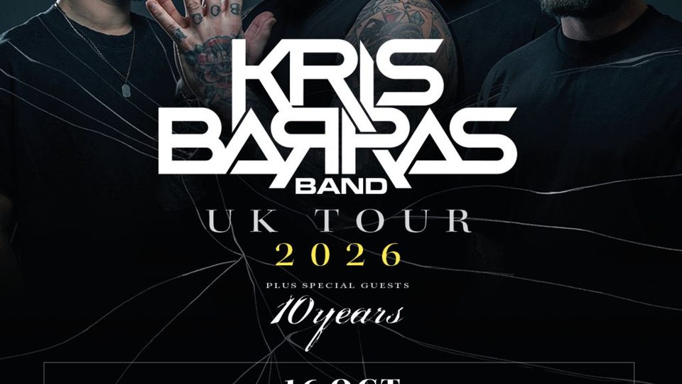 Poster: Kris Barras Band with Divergent Promotions, Torquay