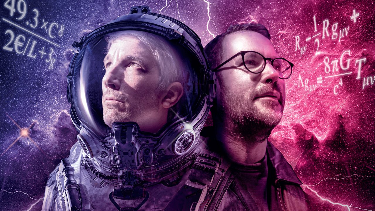Poster: Guillaume Meurice et Éric Lagadec “Vers l’infini (mais pas au-delà)", Brussels