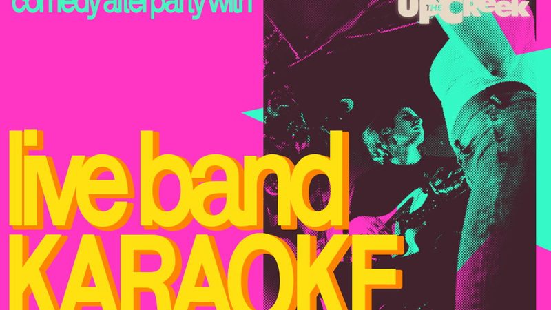 Poster: Live Band Karaoke, London