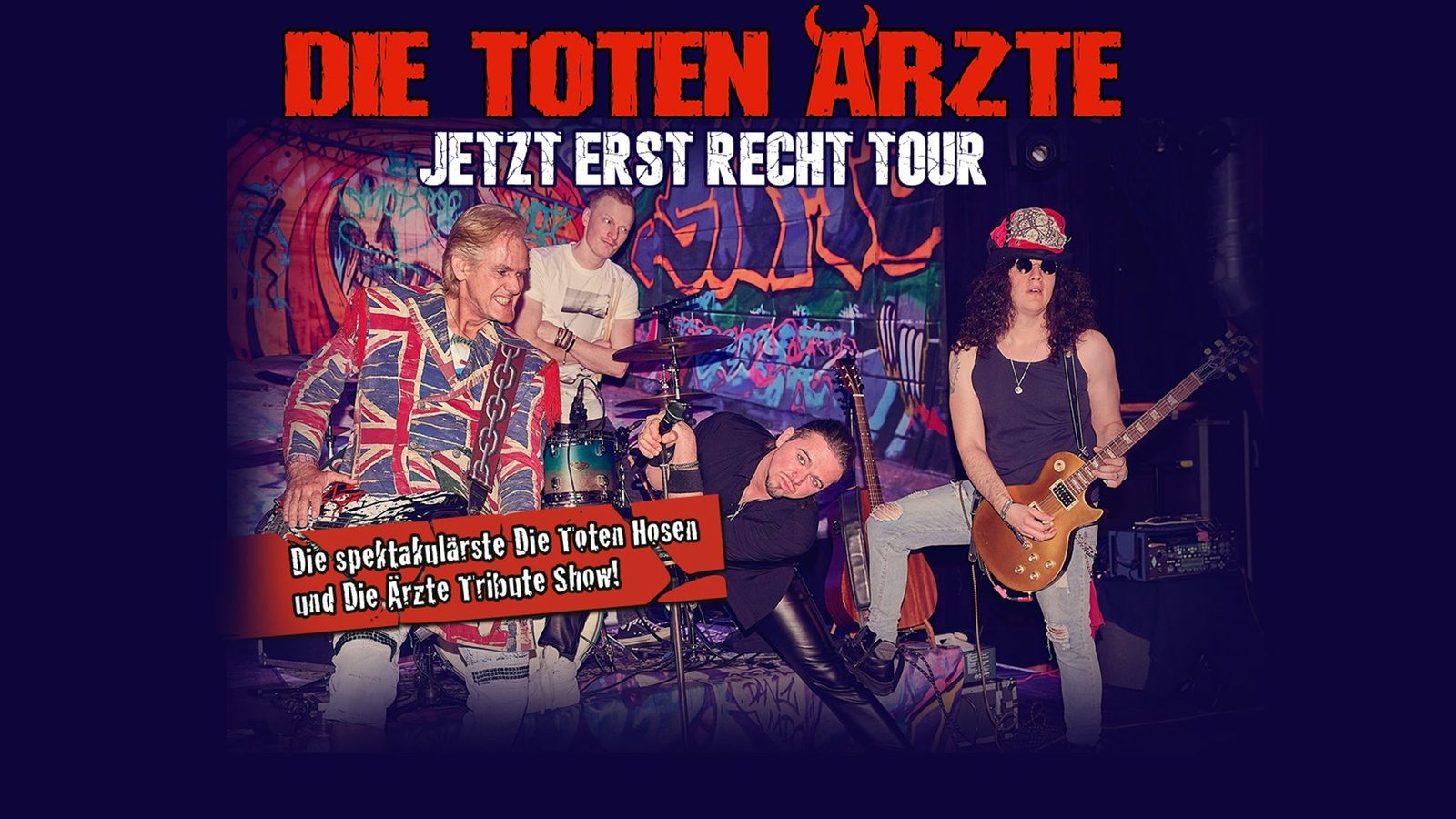 Poster: DIE TOTEN ÄRZTE - Die DIE TOTEN HOSEN und Die ÄRZTE Tribute Show! with Die Toten Aerzte, Aurich
