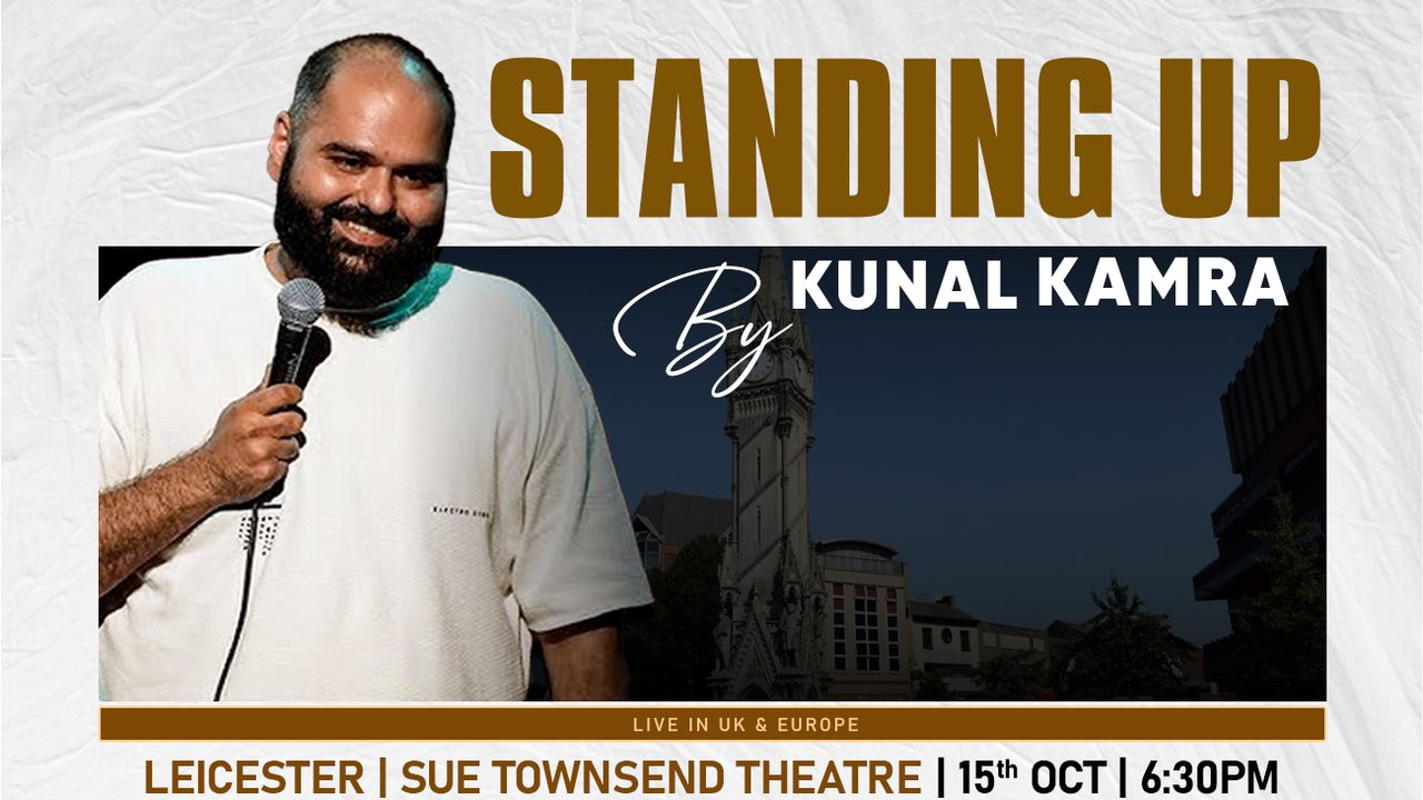 Poster: Kunal Kamra - Live in Leicester, Leicester