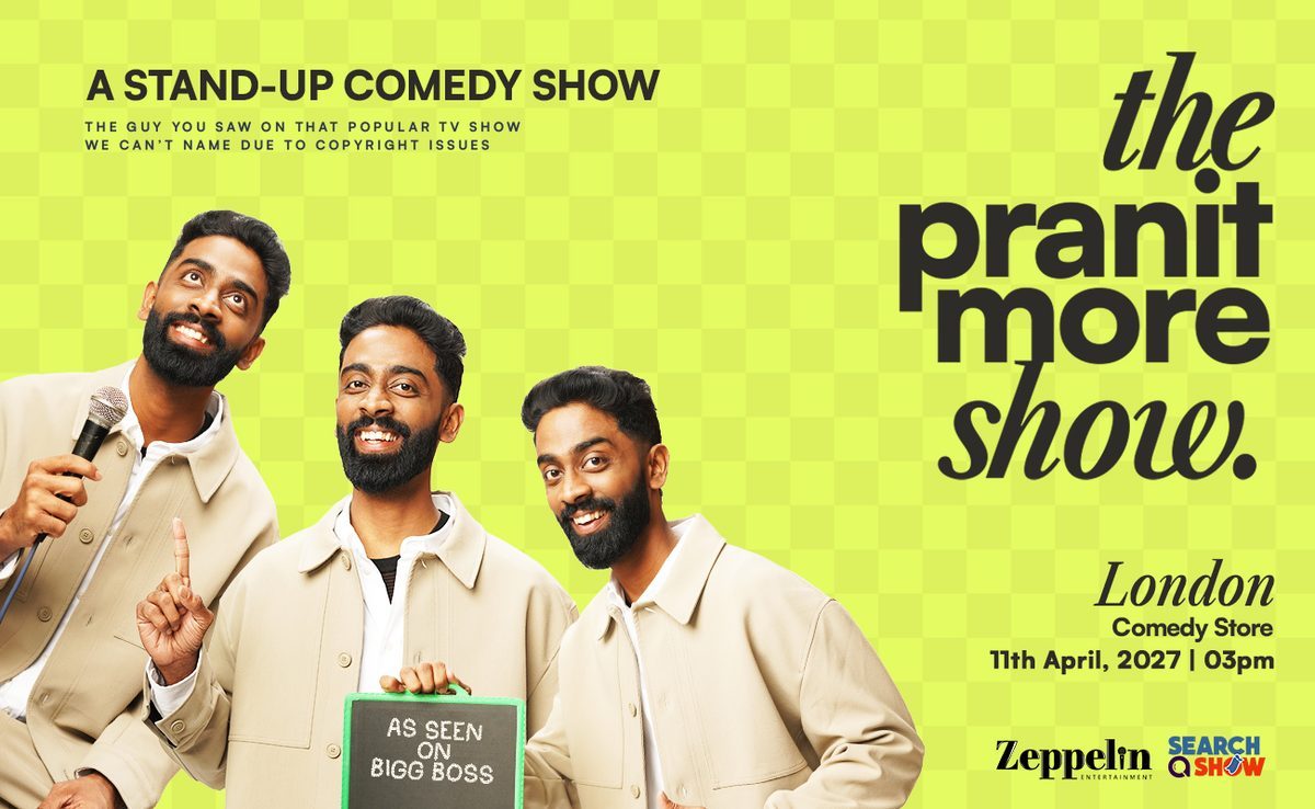 Poster: Pranit More - Live in London