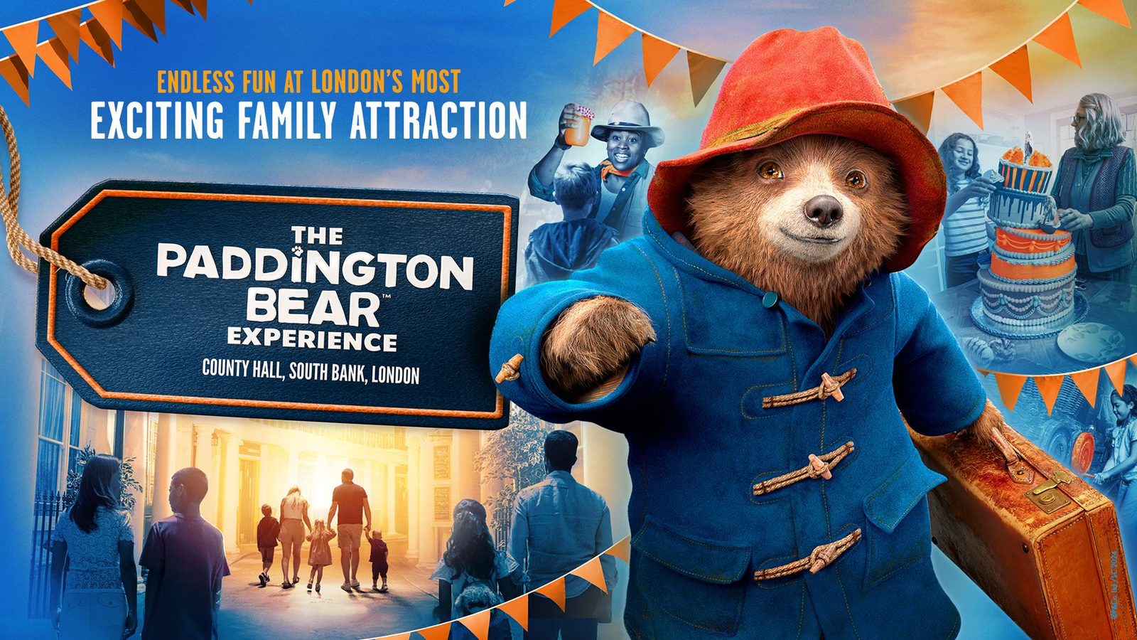 Poster: The Paddington Bear Experience, London