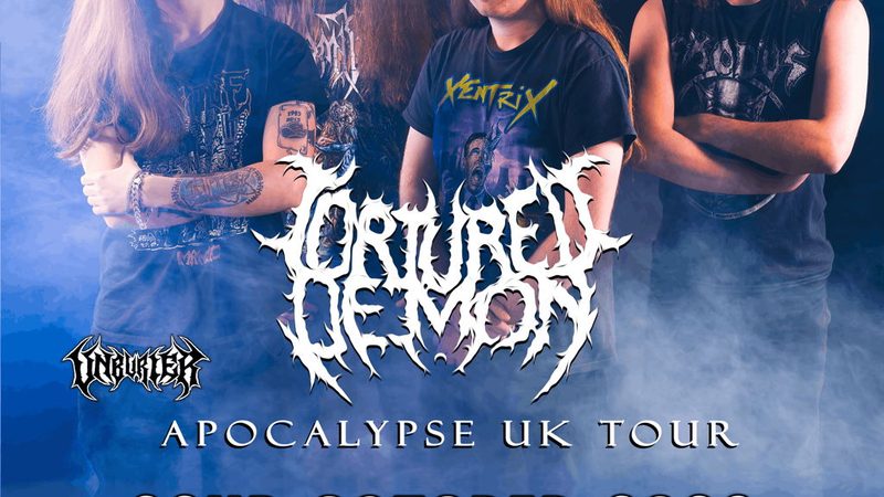 Poster: Tortured Demon + Unburier, Glasgow