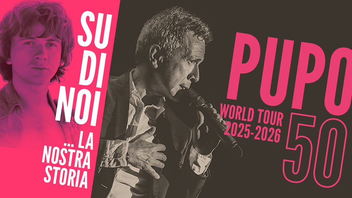 Poster: PUPO | Pupo 50 - World Tour 2025 - 2026, Zürich