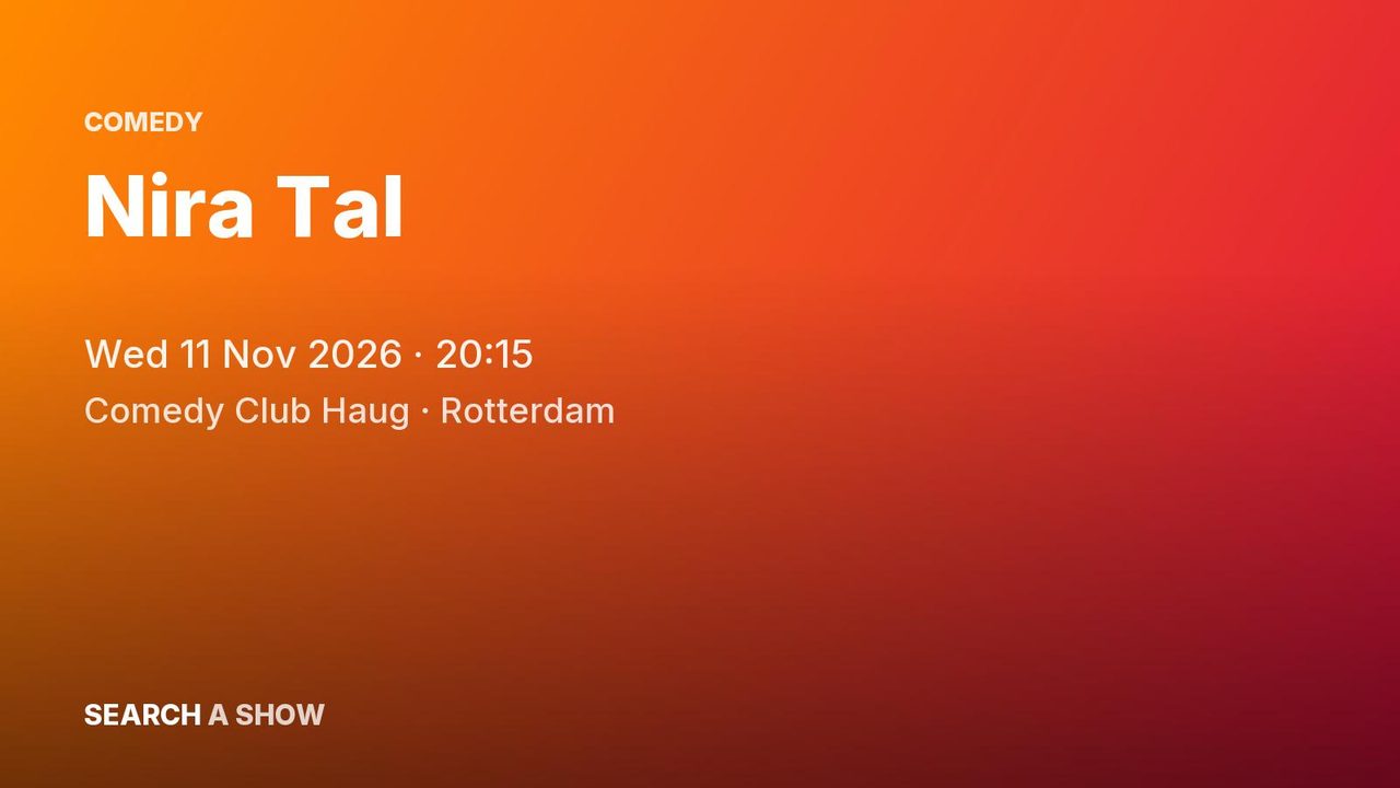 Poster: Nira Tal, Rotterdam